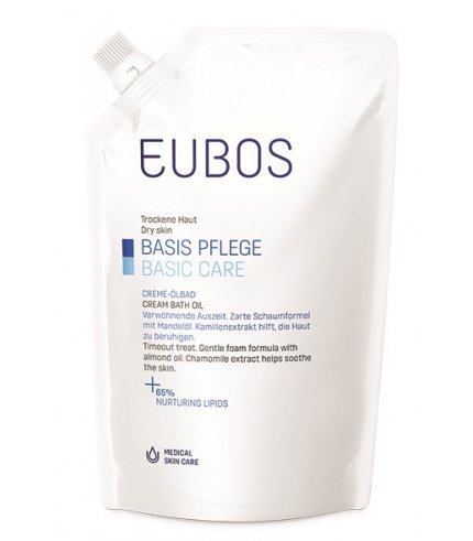 EUBOS OLIO BAGNO RICAR 400ML