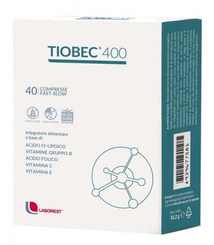 TIOBEC 400 40 COMPRESSE FAST-SLOW