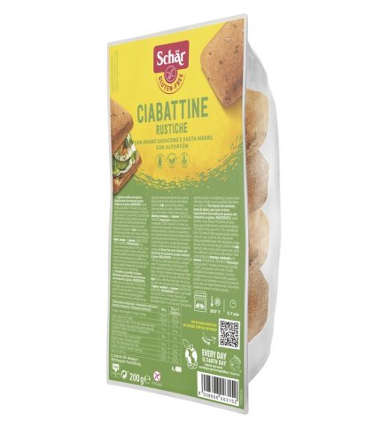 SCHAR CIABATTINE RUSTICHE 200G