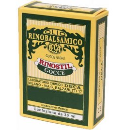 RINOSTIL GOCCE NASALI FLACONE 30ML OLIO RINOBALSAMICO PER LAPROTEZIONE DELLA MUCOSA NASALE E LA PULIZIA DELLE FOSSE NASALI