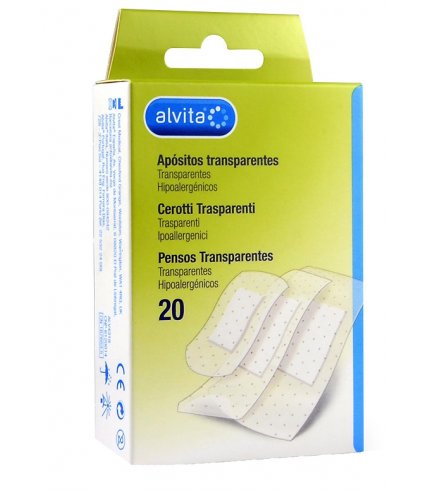 ALVITA CEROTTO TRASPARENTE20PZ