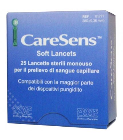 CARESENS SOFT 25 LANCETTE