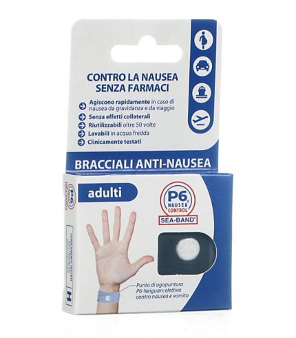 BRACCIALE PER NAUSEA PER ADULTI P6 CONTROL SEABAND