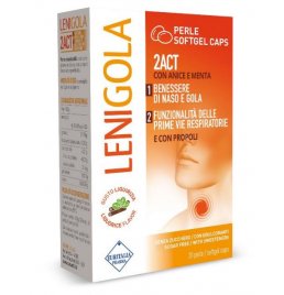 LENIGOLA 20 PERLE SOFTGEL CAPS LIQUIRIZIA