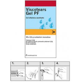 VISCOTEARS GEL PF 30FL 0,6G