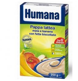 HUMANA PAPPA LATTEA MELA BAN