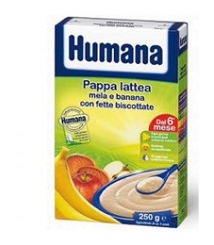 HUMANA PAPPA LATTEA MELA BAN