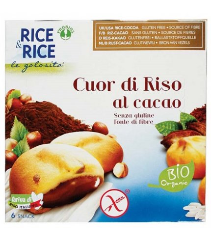 R&R CUOR DI RISO CACAO 6X33G