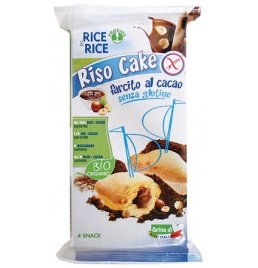 R&R RISO CAKE CACAO 4X45G