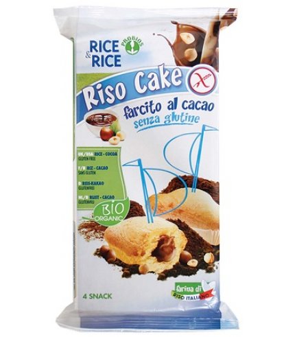 R&R RISO CAKE CACAO 4X45G