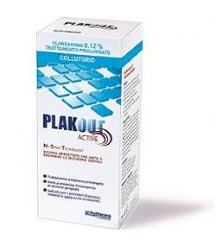 EMOFORM PLAK OUT ACTIVE CLOREXIDINA 0,12% COLLUTORIO 200 ML