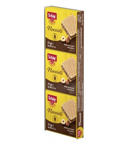 SCHAR NOCCIOLI SNACK 3X21G