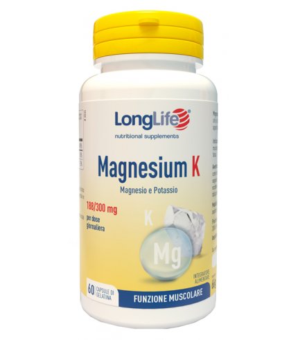 LONGLIFE MAGNESIUM K 60CPS