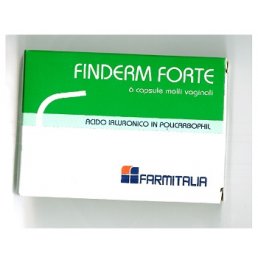 FINDERM FORTE CAPSULE MOLLI VAGINALI CONFEZIONE DA 6 PEZZI