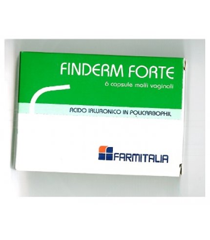 FINDERM FORTE CAPSULE MOLLI VAGINALI CONFEZIONE DA 6 PEZZI