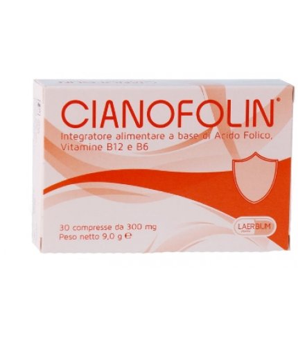 CIANOFOLIN 30 COMPRESSE GASTROPROTETTE 9 G