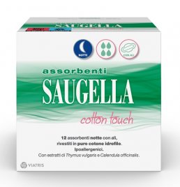 SAUGELLA ASSORBENTE NOTTE 12PZ