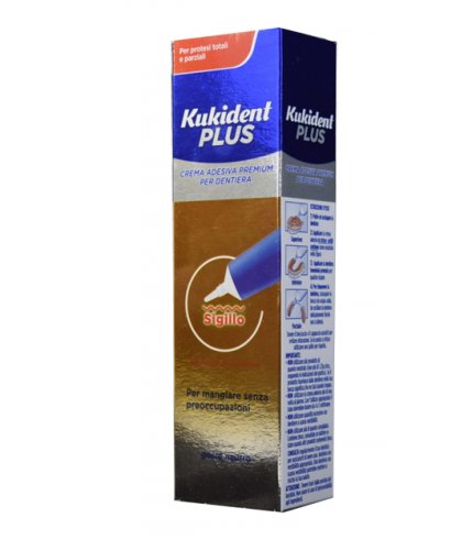 KUKIDENT SIGILLO CREMA ADESIVA PER PROTESI DENTARIE 40 G