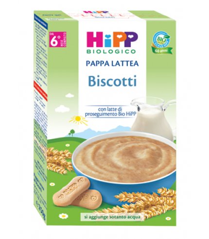 HIPP BIO PAP LATTEA BISC 250G