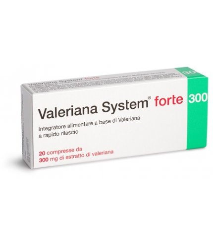 VALERIANA SYSTEM FORTE 20 COMPRESSE