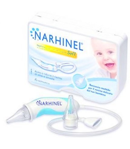 ASPIRATORE NASALE NARHINEL SOFT 1 PEZZO + 2 RICAMBI