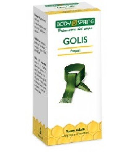 BODY SPRING GOLIS SPRAY ADULTI