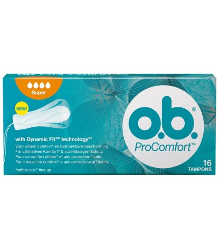 OB SUPER PRO COMFORT TAMPONI 16 PEZZI