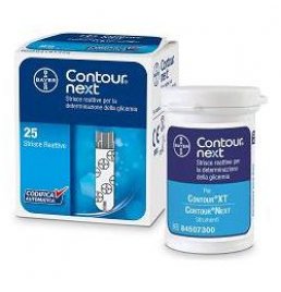 CONTOUR NEXT 25 TEST GLICEMIA