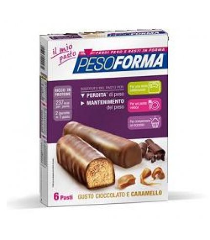 PESOFORMA BARR CIOCC CARAM 12P