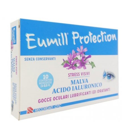 EUMILL PROTECTION GOCCE OCULARI 10 FLACONCINI MONODOSE 0,5 ML