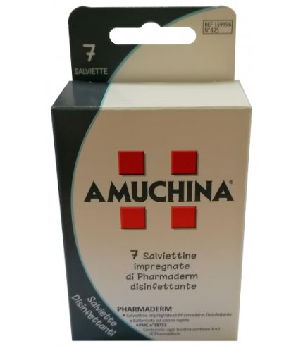 AMUCHINA SALVIETTE DISINFETTANTI 7 PEZZI