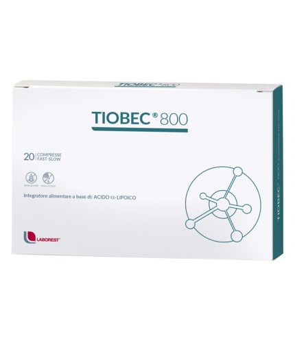 TIOBEC 800 20 COMPRESSE FAST-SLOW 32 G