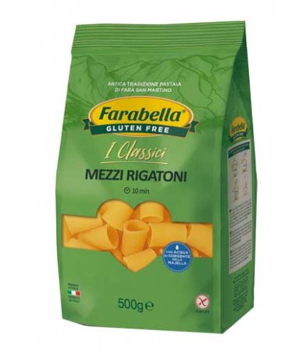 FARABELLA MEZZI RIGATONI 500G