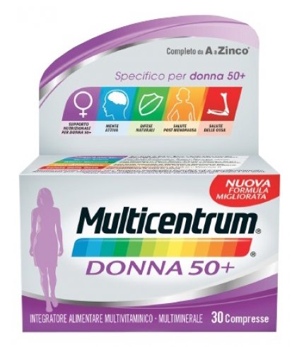 MULTICENTRUM DONNA 50+ 30 COMPRESSE