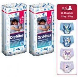 HUGGIES DRYNITES GIRL27/57K 9P