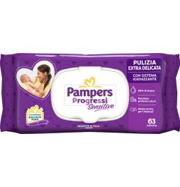 PAMPERS*SALV SENS RIC 63P