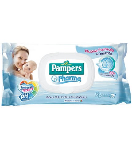 PAMPERS PHARMA SALV SENS 63PZ