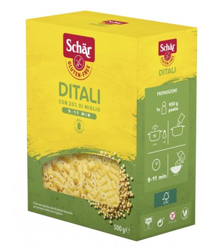 SCHAR DITALI S/GLUT 500G