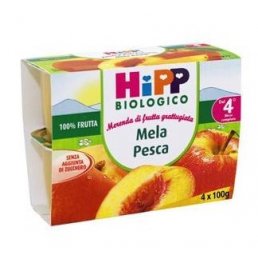 HIPP BIO FRU GRAT MEL/PE4X100G