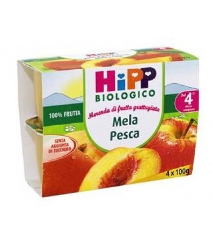 HIPP BIO FRU GRAT MEL/PE4X100G