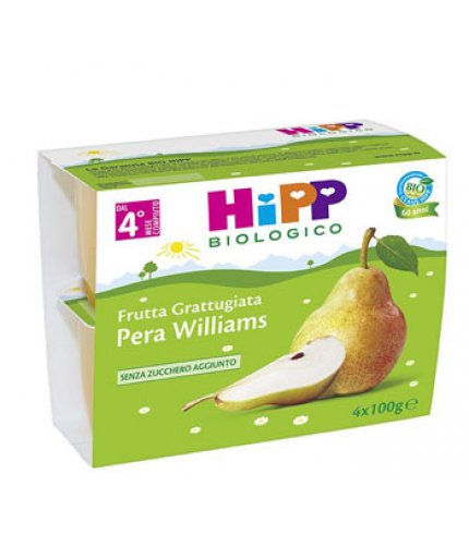 HIPP BIO FRU GRAT PERA 4X100G