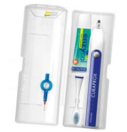 CURAPROX SPAZZOLINO SONIC BATTERY ADULTO + DENTIFRICIO