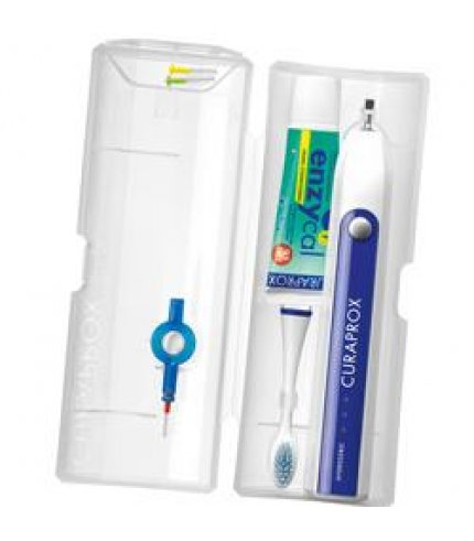 CURAPROX SPAZZOLINO SONIC BATTERY ADULTO + DENTIFRICIO