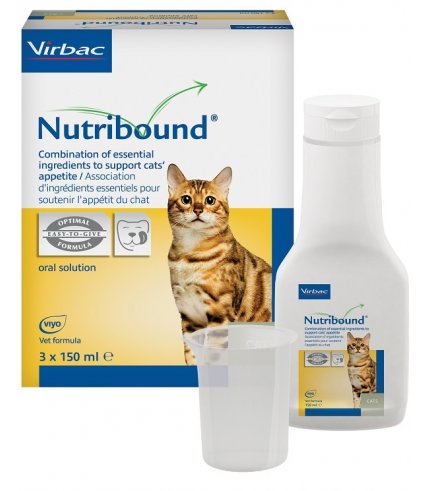 NUTRIBOUND GATTO 3FLX150ML