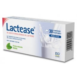 LACTEASE 4500 FCC MENTA 30CPR