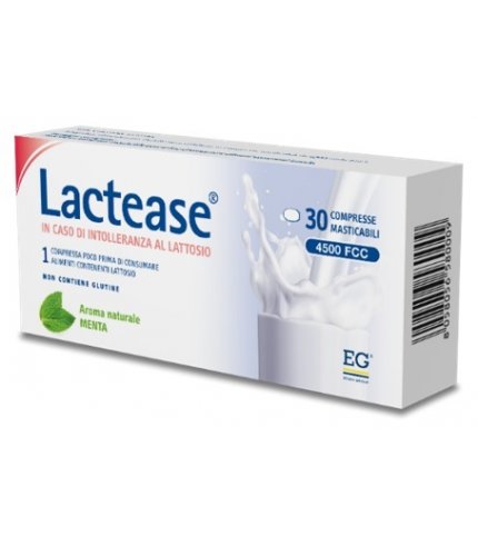 LACTEASE 4500 FCC MENTA 30CPR