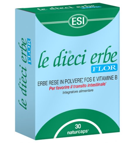 ESI LE DIECI ERBE FLOR 30CPS