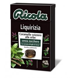 RICOLA LIQUIRIZIA S/ZUCCH 50G