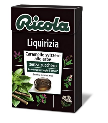 RICOLA LIQUIRIZIA S/ZUCCH 50G