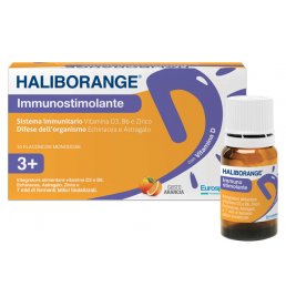 HALIBORANGE IMMUNOSTIMOLANTE 10 FLACONCINI 10 ML